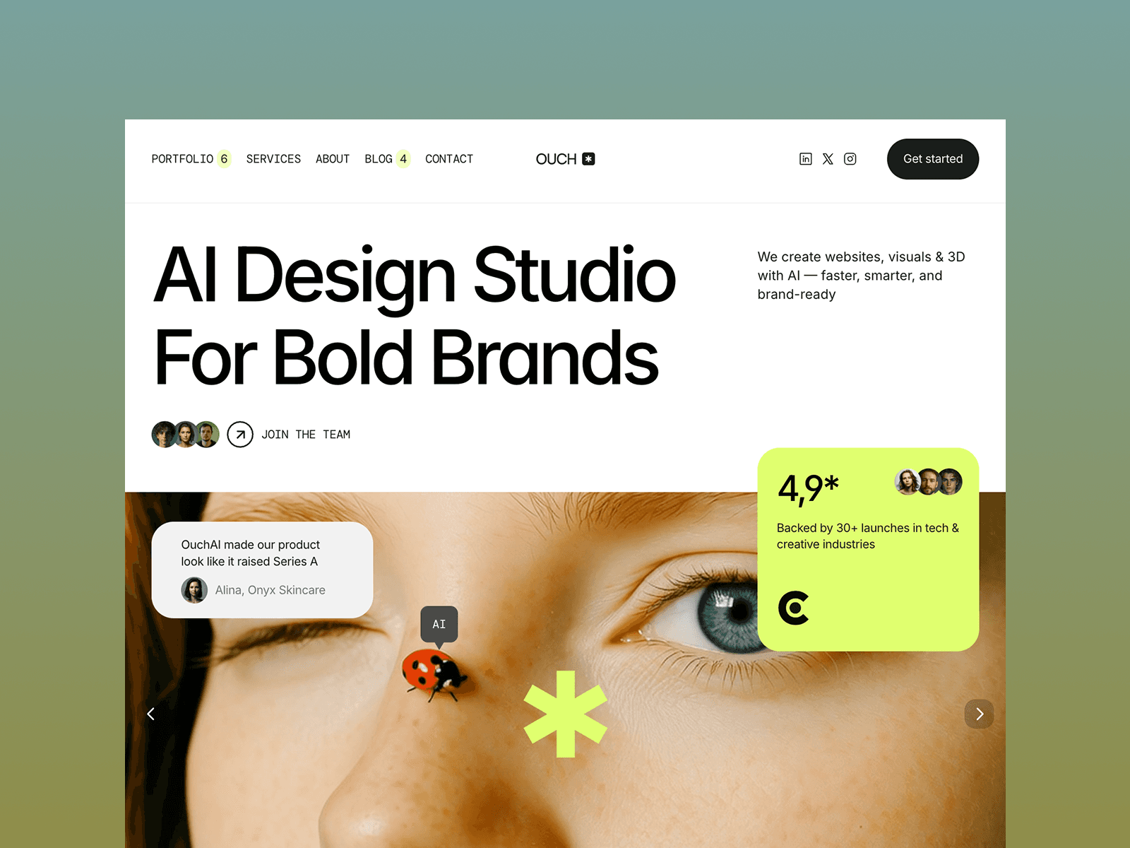 AI Agency Website Framer Template